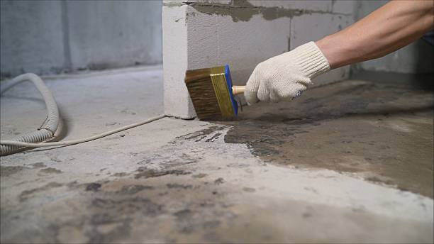 SJ Waterproofing Pros Basement Waterproofing coverage map for Lawrenceburg, KY and surrounding area